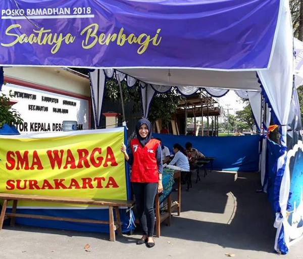 POSKO RAMADHAN 2018 SMA WARGA SURAKARTA di Triyagan