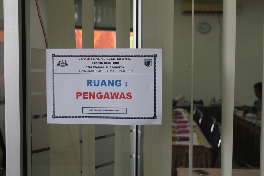 Pelaksanaan Ujian Sekolah Berstandar Nasional (USBN) Tahun 2019