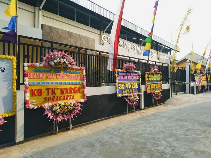 Peresmian Gedung Olah Raga SMA WARGA Surakarta