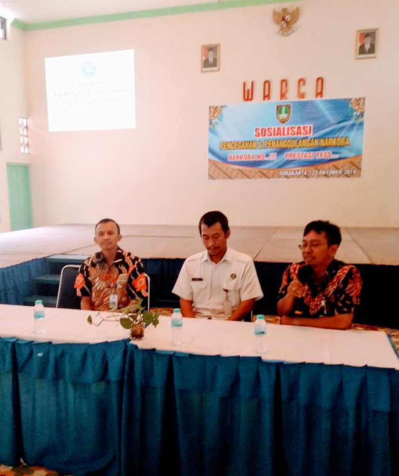 Sosialisasi Pencegahan dan Penanggulangan Narkoba oleh BNN Kota Surakarta.