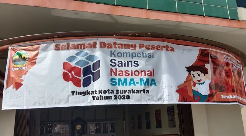 Kegiatan Kompetisi Sains Nasional (KSN) Tingkat Kota Surakarta Tahun 2020