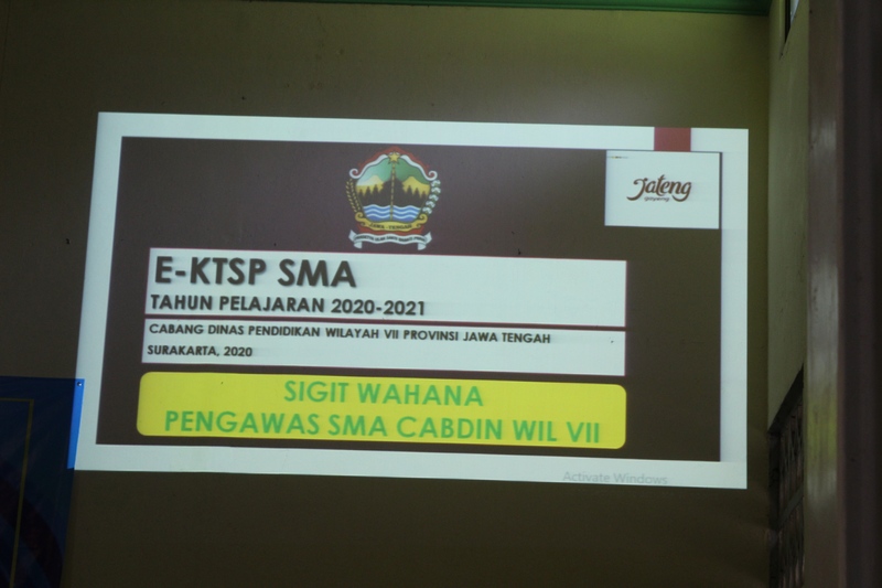 IHT Penyusunan e-KTSP 2020/2021