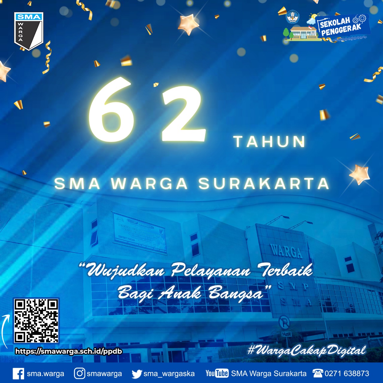 Hari Ulang Tahun ke-62 SMA WARGA Surakarta