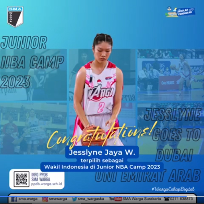 Wakil Indonesia di Junior NBA Asia Camp 2023 di Dubai