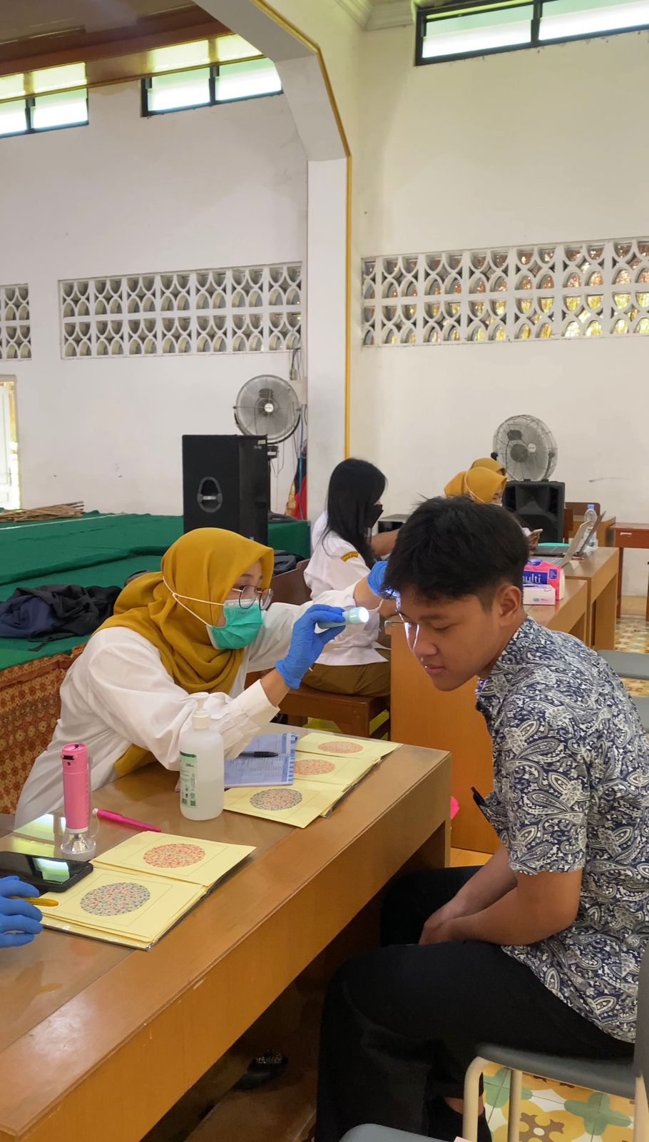 Pastikan Kesehatan Siswa, Puskesmas Purwoniningratan Adakan Skrining Kesehatan